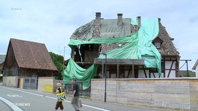 Abbruch Fröschengrueb in Regensdorf