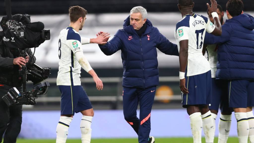 José Mourinho erreicht mit Tottenham den Ligacup-Final