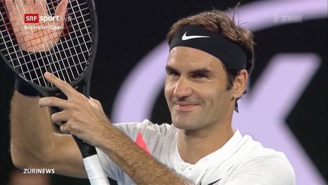 Federer hopst mit 3 Sätzen ins Halbfinal