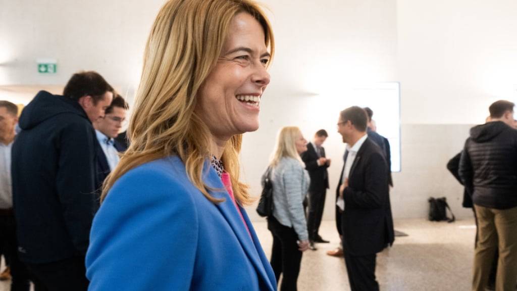 Petra Gössi (FDP) hat den Wechsel vom National- in den Ständerat geschafft. (KEYSTONE/Eveline Beerkircher)