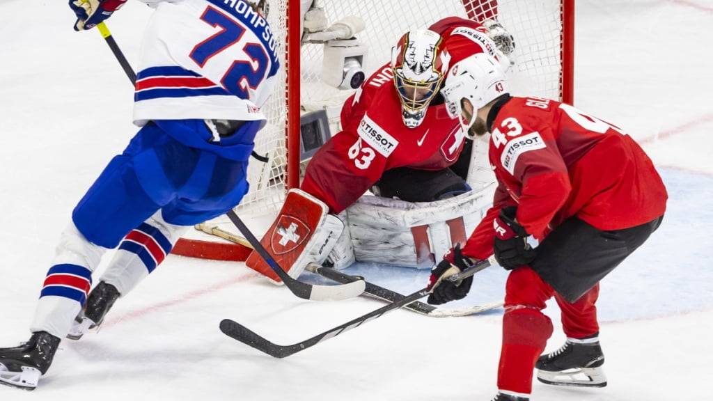 Tage Thompson schiesst die Amerikaner in der 3. Minute der Verlängerung mit dem 1:0 zum WM-Titel