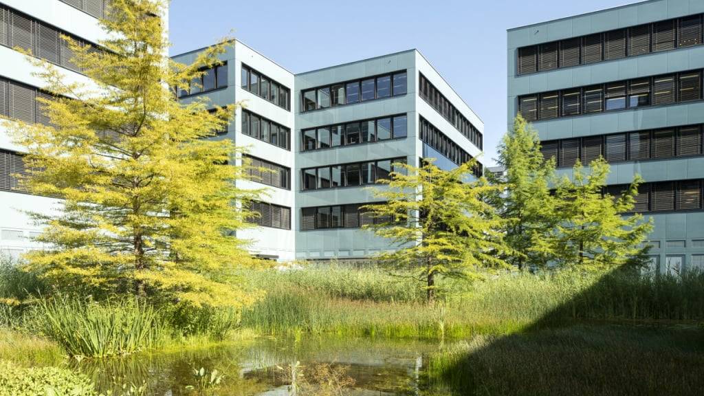 Der Galderma-Hauptsitz in Zug. (Archivbild)