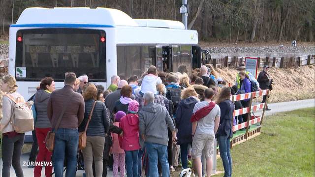 Statt der Bahn fährt jetzt ein Bus auf den Üetliberg