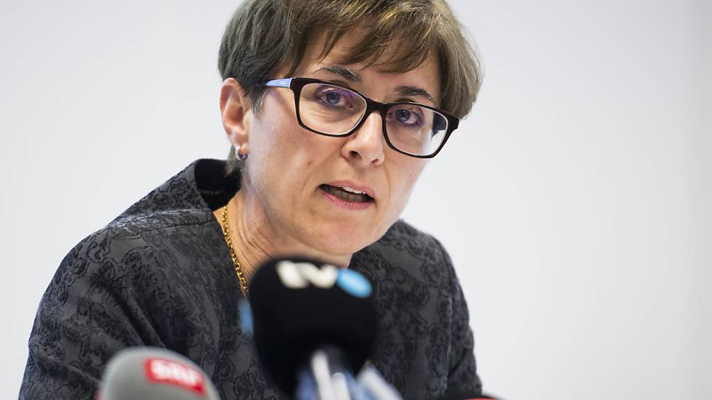Regierungspräsidentin Monika Knill appellierte im Grossen Rat an die Bevölkerung, die Meinungsfreiheit anders denkender Personen zu respektieren. (Archivbild)