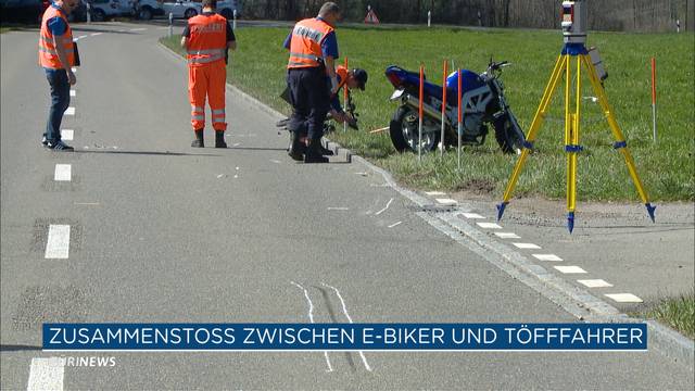 Motorradfahrer verunfallt in Wynigen