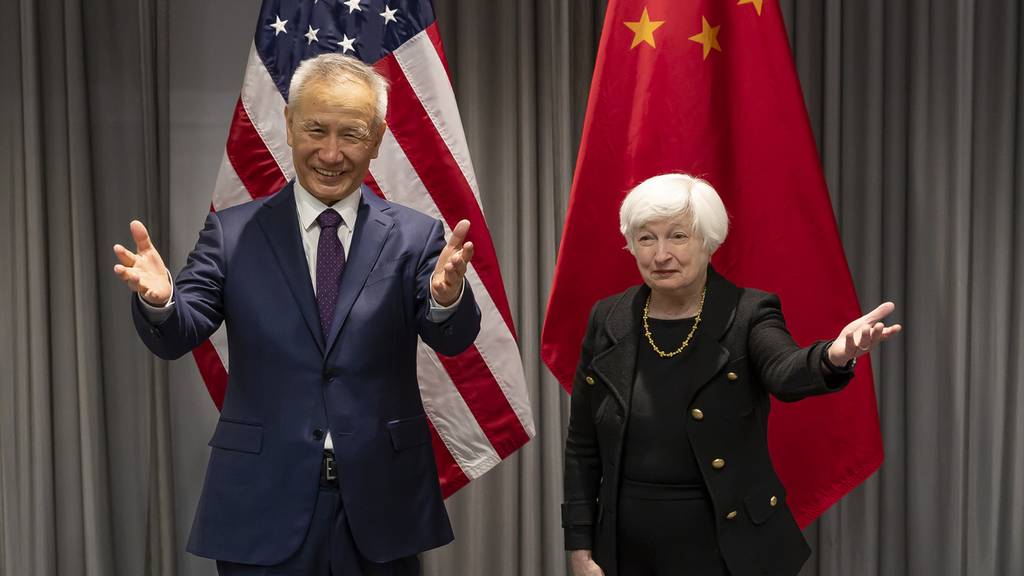 US-Finanzministerin Yellen trifft Chinas Vize in Zürich