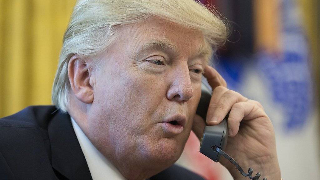US-Präsident Donald Trump will vorerst nicht mit dem Staatschef Venezuelas telefonieren. (Archivbild)