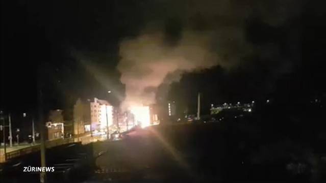 200`000 Franken Schaden nach Brandanschlag auf künftiges Polizeizentrum