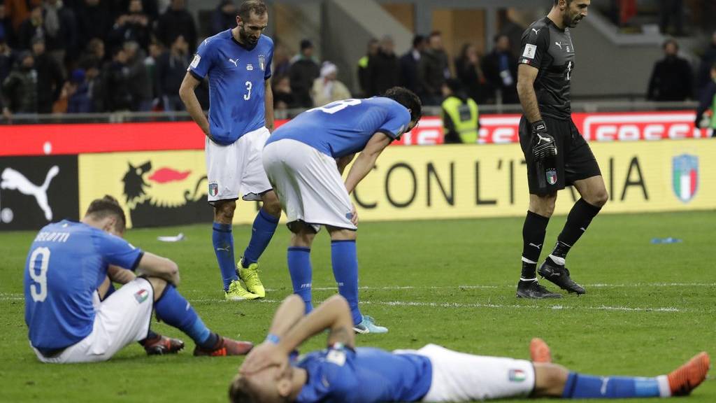 Italien verpasst die WM-Teilnahme.