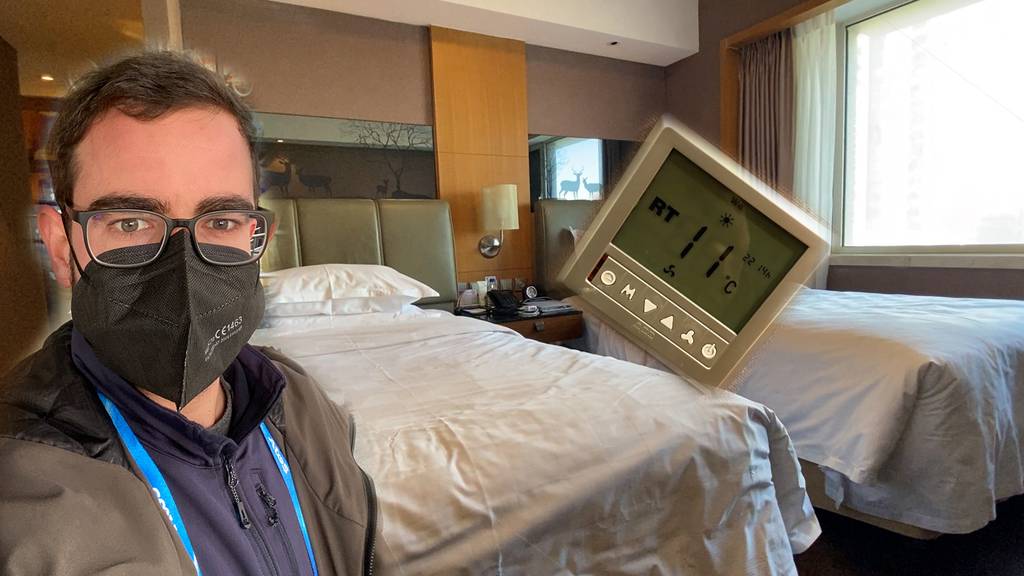 11 Grad im Hotelzimmer? Keine Seltenheit in Peking