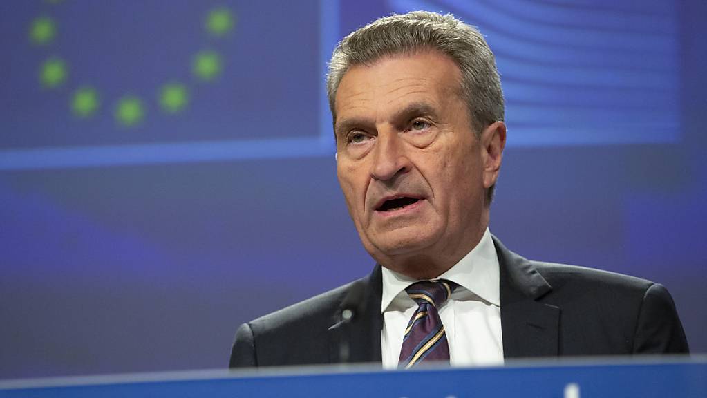 «Dies ist der bestmögliche Deal»: EU-Haushaltskommissar Günther Oettinger zum vorliegenden Brexit-Vertrag. (Archivbild)
