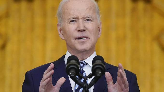 Biden kündigt harte zusätzliche Sanktionen gegen Russland an