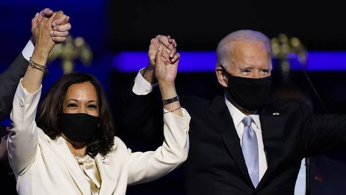 Joe Biden und Kamala Harris sind Personen des Jahres