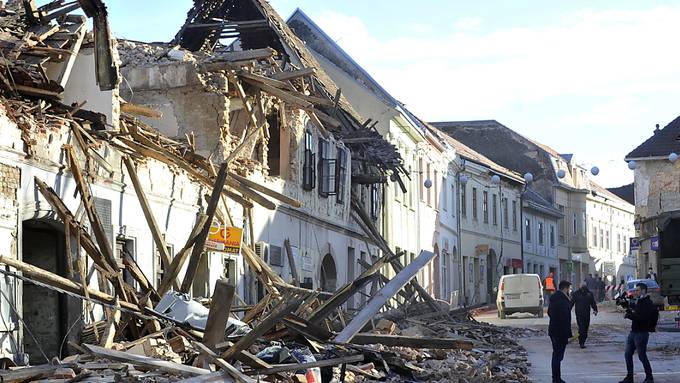 Weitere Erdbeben in Kroatien – Bevölkerung in Angst