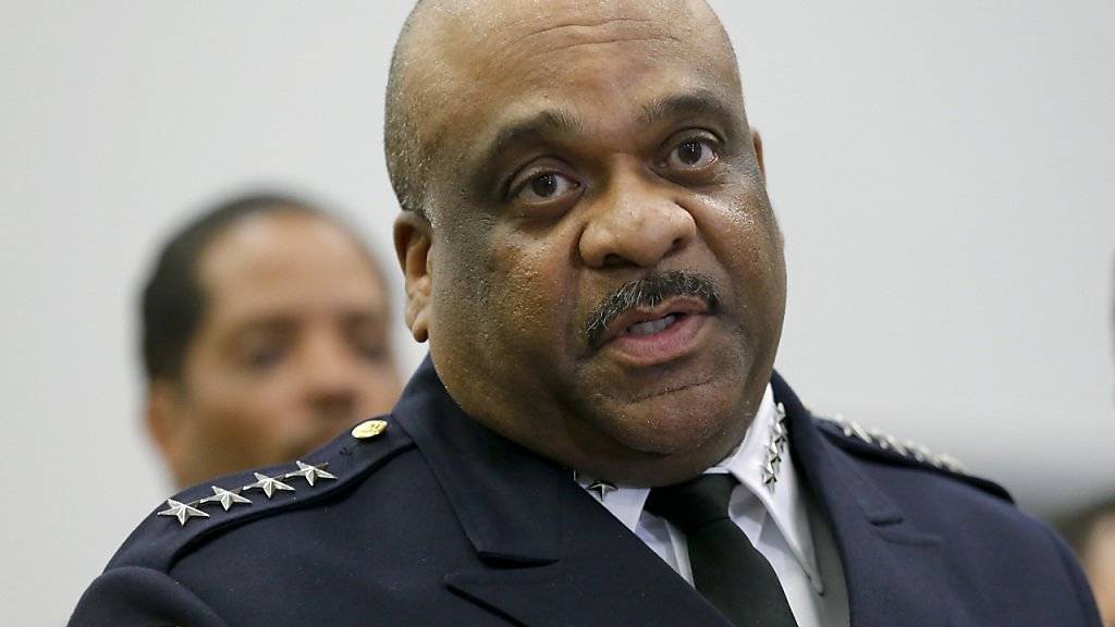 Chicagos Polizeichef Edidie Johnson: Für die höchste Gewaltrate seit fast 20 Jahren machen die Sicherheitsbehörden unter anderem Banden verantwortlich. (Archivbild)