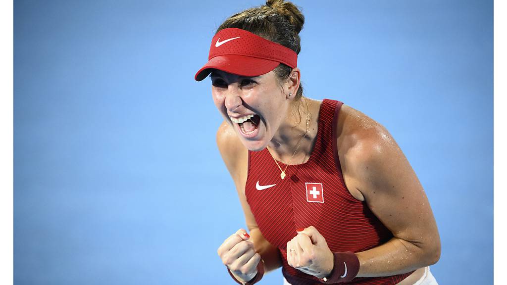 Nach dem emotionalen Olympiasieg auch in Cincinnati auf der Erfolgsspur: Belinda Bencic