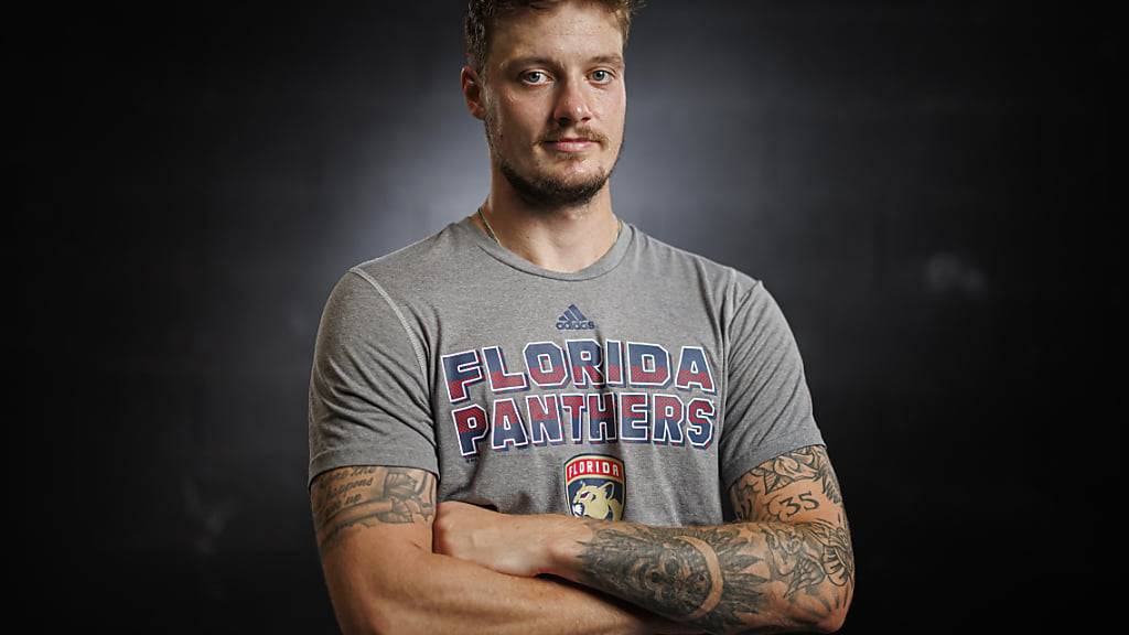 Ludovic Waeber trägt bereits nicht mehr das Shirt der Florida Panthers