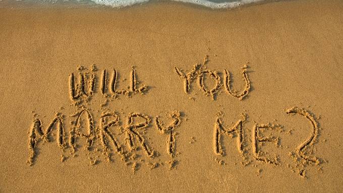 Heiratsantrag in den Ferien: Das sind die beliebtesten Orte