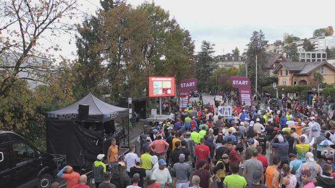 Garstige Bedingungen am SwissCityMarathon Lucerne