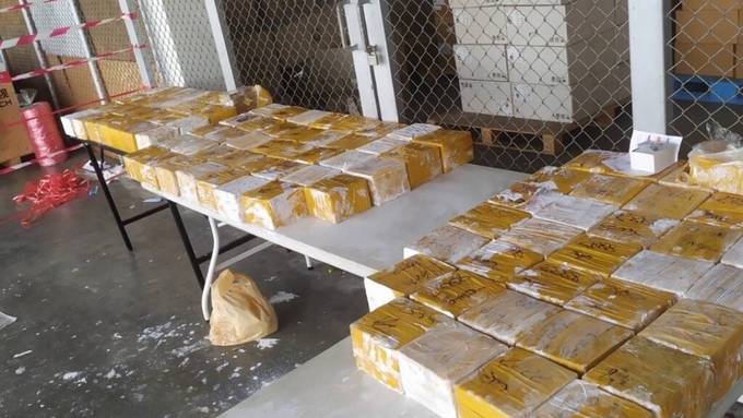 314 Kilo Heroin konfisziert: Zwei Australier festgenommen