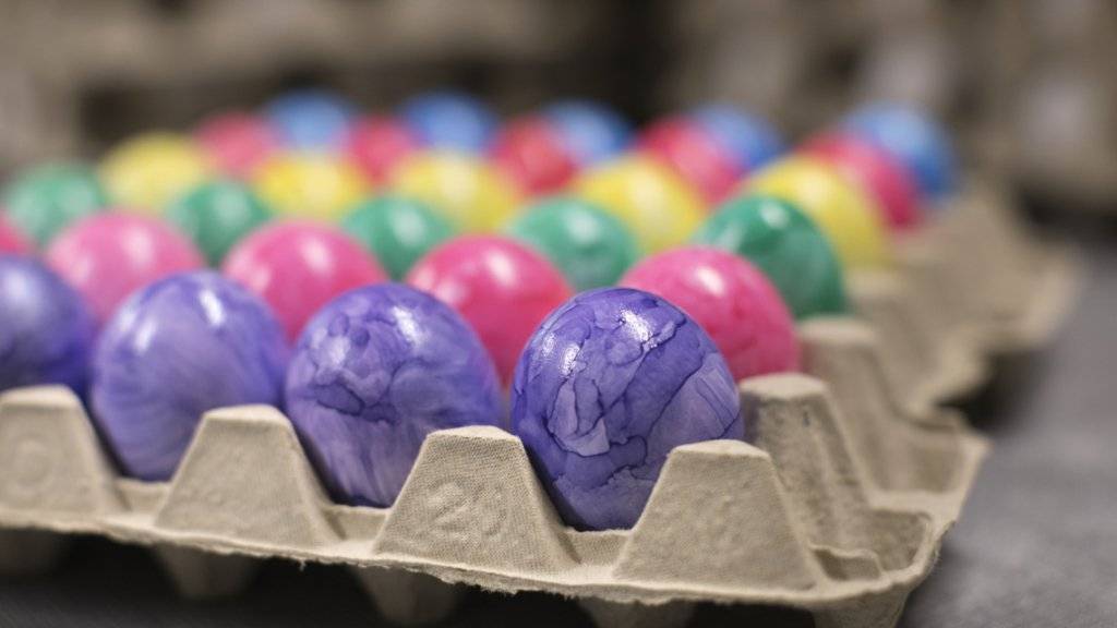 Nicht nur an Ostern beliebt: Der Eierkonsum in der Schweiz ist 2018 gestiegen. (Archivbild)