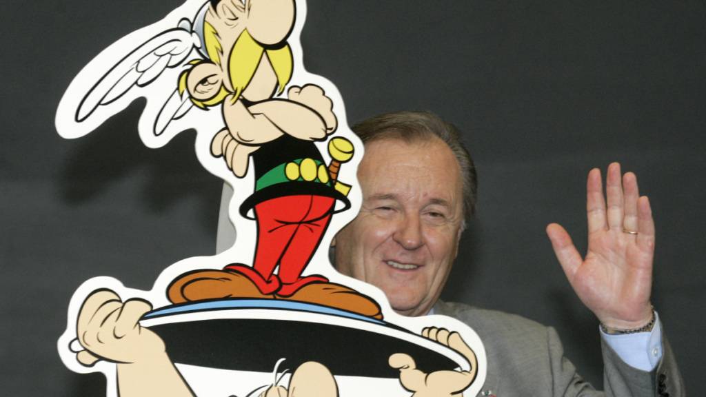 Asterix und Obelix stossen in der neuen Comicserie mit den Römern zusammen, um den heiligen Greif der Sarmaten zu beschützen. Der verstorbene Zeichner Albert Uderzo hat vor seinem Tod die Skizzen und Entwürfe der neuen Serie noch gelesen. (Archivbild)
