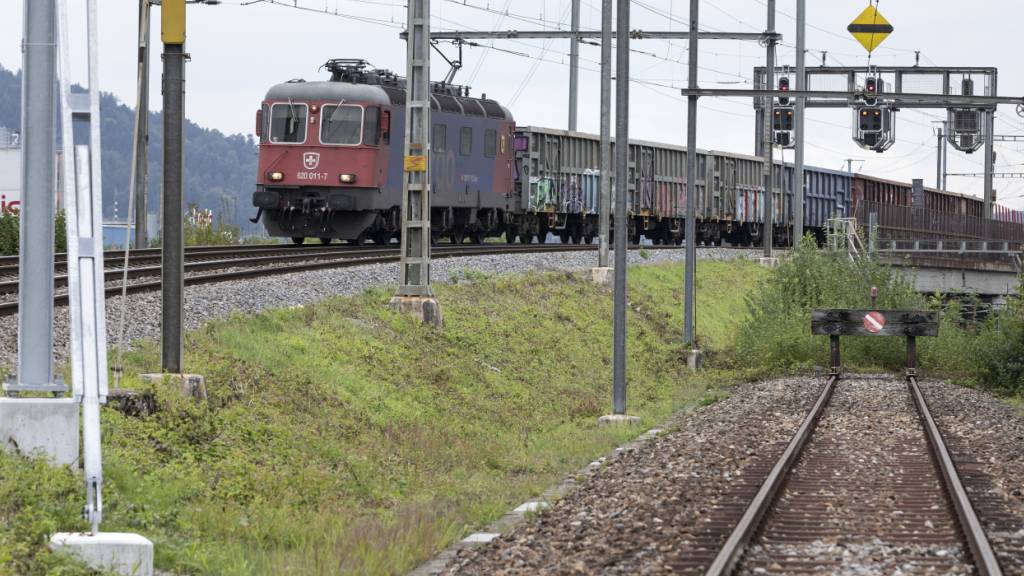 Die SBB blicken auf ein erfolgreiches erstes Halbjahr 2026 zurück - auch im Güterverkehr. (Archivbild)