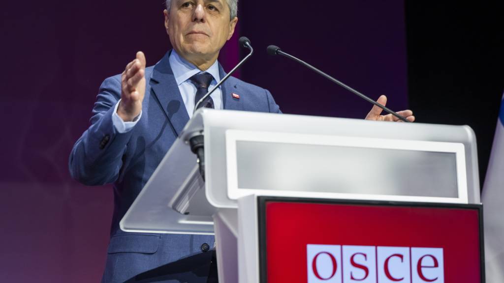 Der amtierende OSZE-Vorsitzende Ignazio Cassis plädierte anlässlich einer Konferenz in Genf für eine pragmatische Zusammenarbeit bei neuen Technologien.