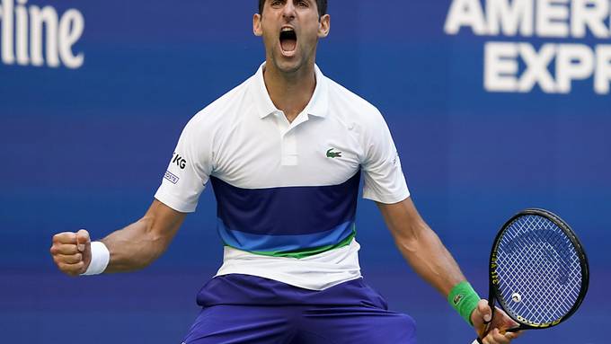 Novak Djokovic fehlen noch vier Siege zum Grand Slam