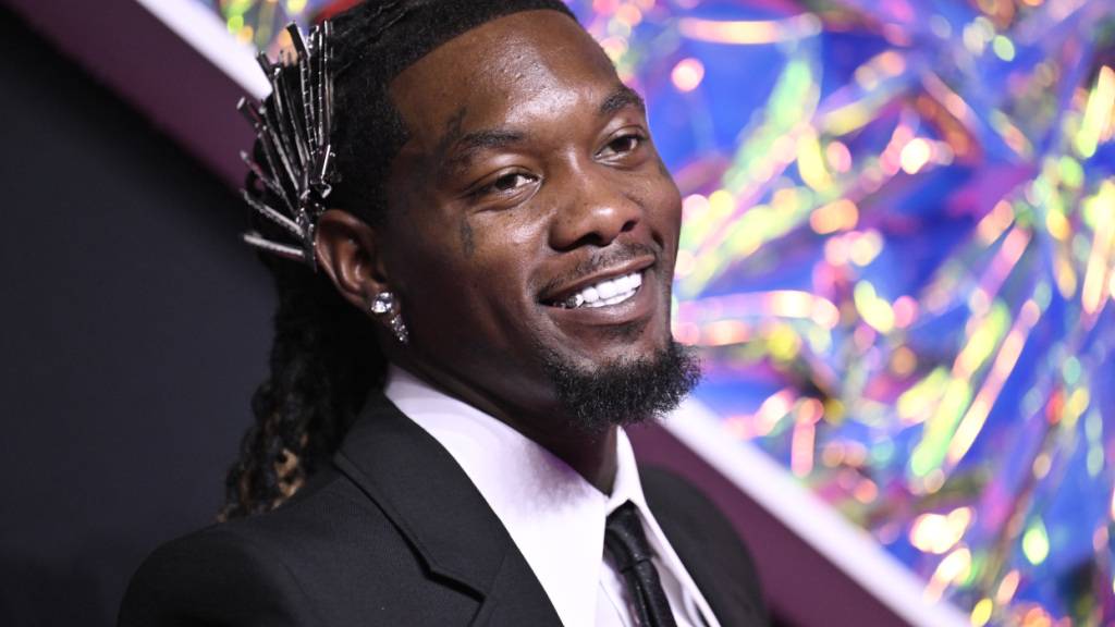ARCHIV - Rapper Offset bei den MTV Video Music Awards im Jahr 2023. Foto: Evan Agostini/Invision/AP/dpa/Archivbild