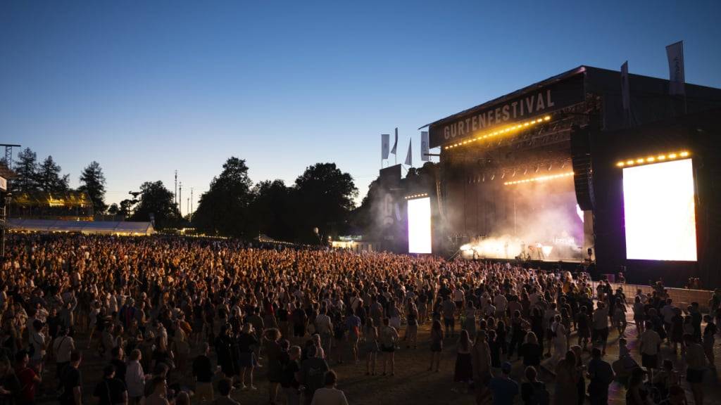 An der diesjährigen Ausgabe des Gurtenfestivals wartet auf die Besucherinnen und Besucher erstmals eine Bühne mit Comedy, Live-Podcasts und Lesungen. (Archivbild)