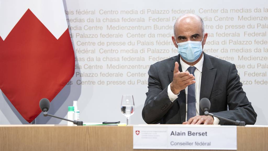 Bundesrat Alain Berset verkündete am Mittwoch noch schnellere Lockerungen als angekündigt.