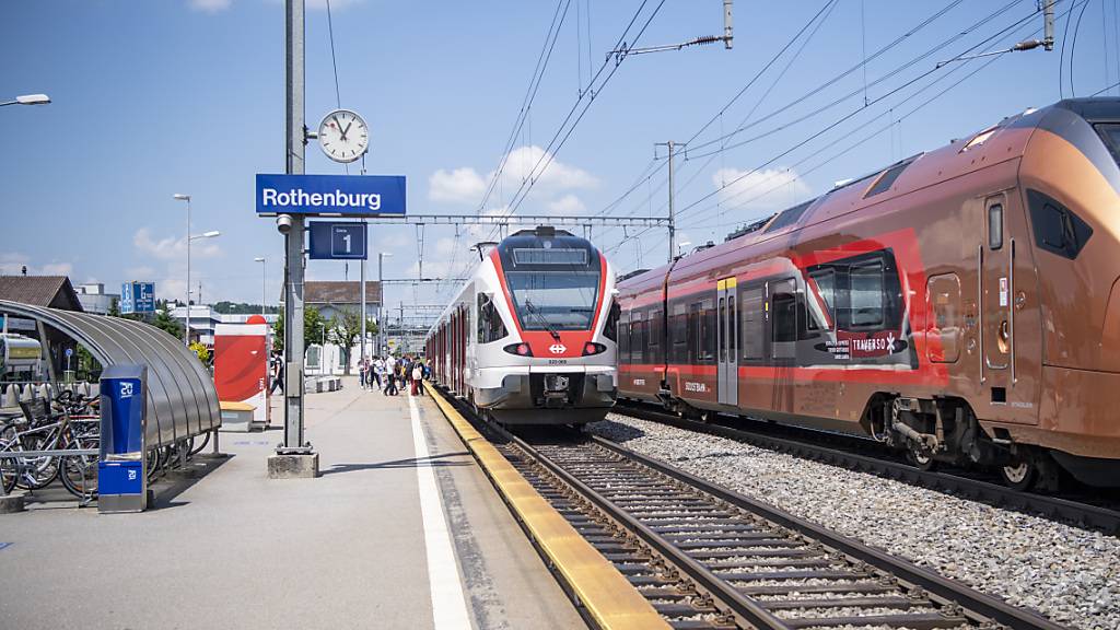 Der Bahnhof Rothenburg Station wird ausgebaut - der Kanton Luzern soll sich mit netto 17 Millionen Franken daran beteiligen.