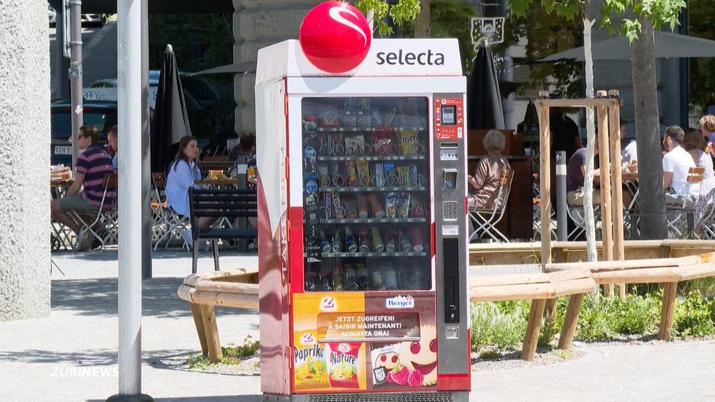 Selecta Automat Römerhof stört das Bild