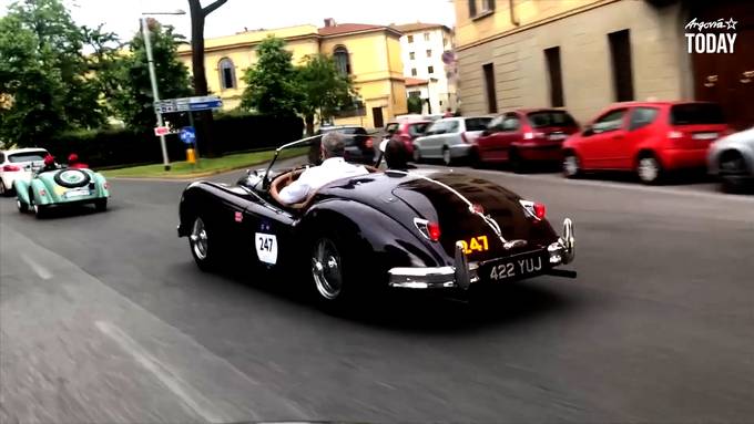 Zofinger Team nimmt an der legendären «Mille Miglia» teil