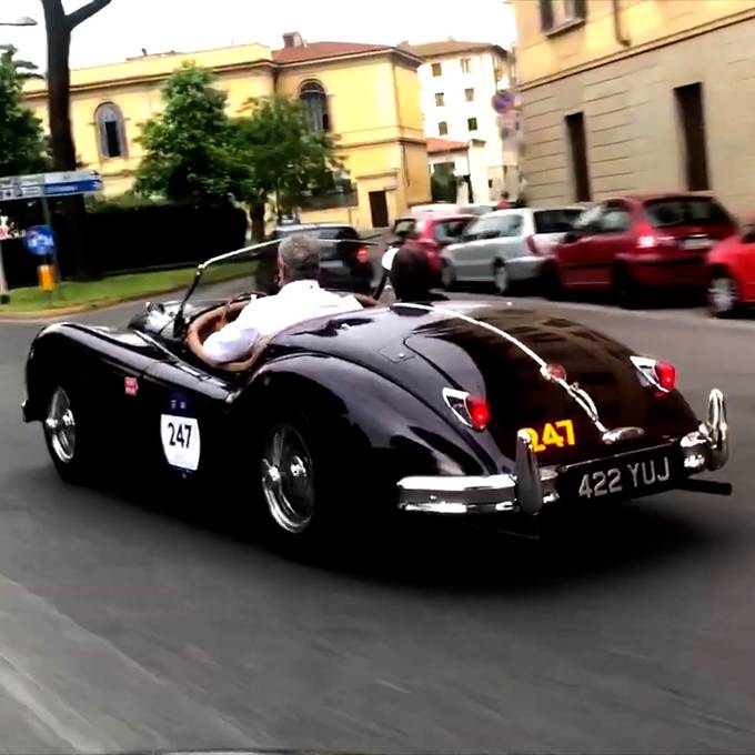 Zofinger Team nimmt an der legendären «Mille Miglia» teil