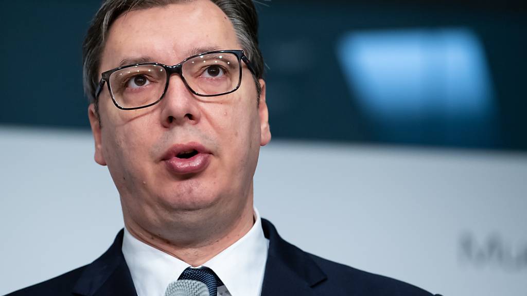 ARCHIV - Aleksandar Vucic: «Serbien steht an einem Wendepunkt.» Foto: Sven Hoppe/dpa