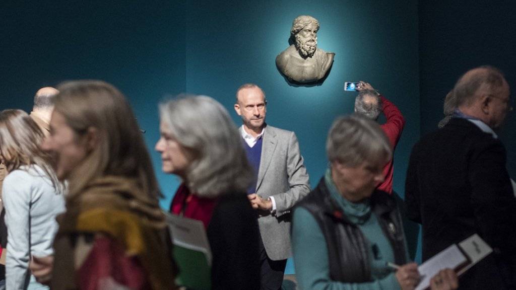 Die Ausstellung «Osiris - Das versunkene Geheimnis Aegyptens» im Museum Rietberg in Zürich lockte mehr als 104'000 Besucher an. Ein Rekord. (Archiv)