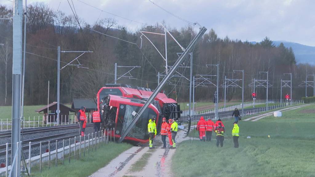 15 Verletzte nach zwei Zugentgleisungen