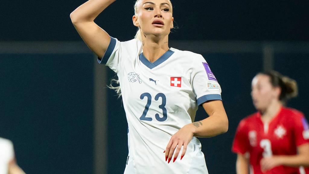 Alisha Lehmann fehlt den Schweizerinnen in den zwei wegweisenden WM-Qualifikationsspielen gegen die Türkei