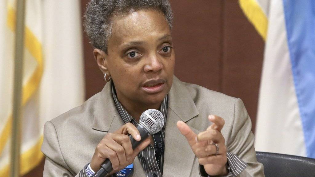 In der Stadt Chicago ist mit Lori Lightfoot erstmals eine schwarze Frau als Bürgermeisterin gewählt worden. (Archivbild)
