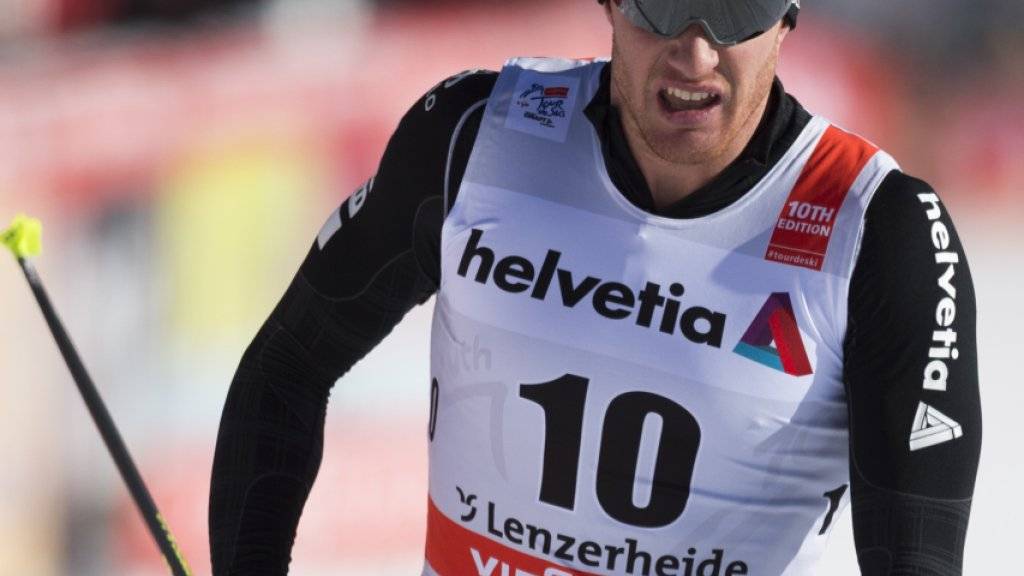 Starke Reaktion: Dario Cologna wird in Oberstdorf Zweiter