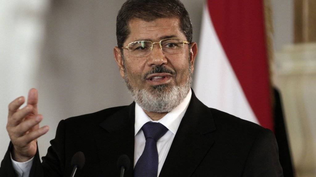 Ägyptens Ex-Präsident Mohammed Mursi ist am Montag gestorben. (Archivbild)