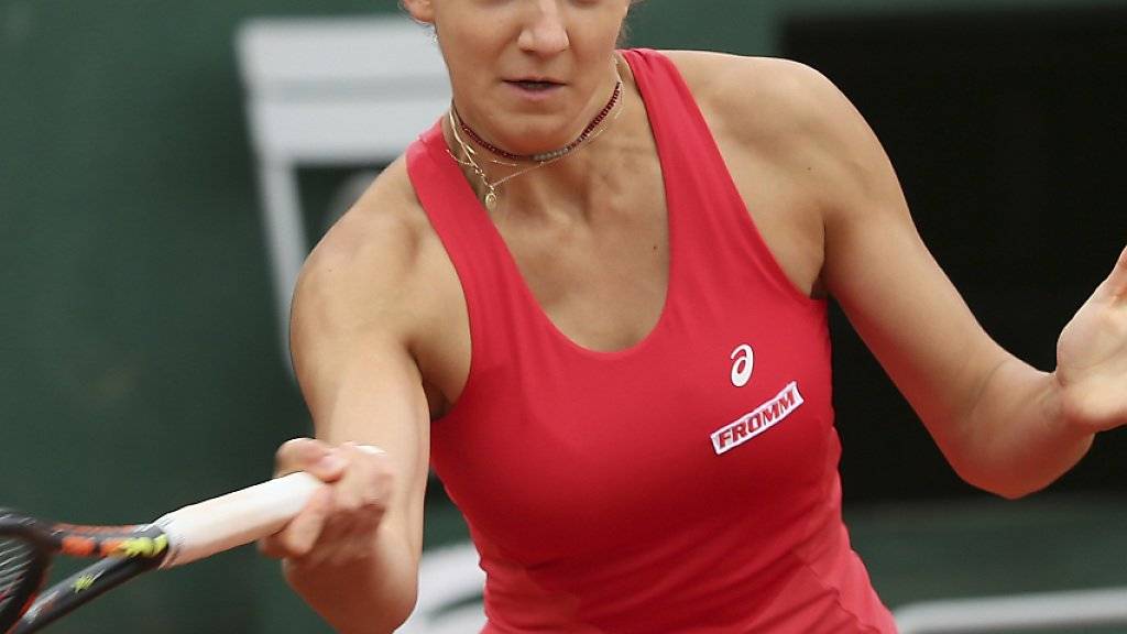 Rebeka Masarova spielte ihren ersten Grand-Slam-Final