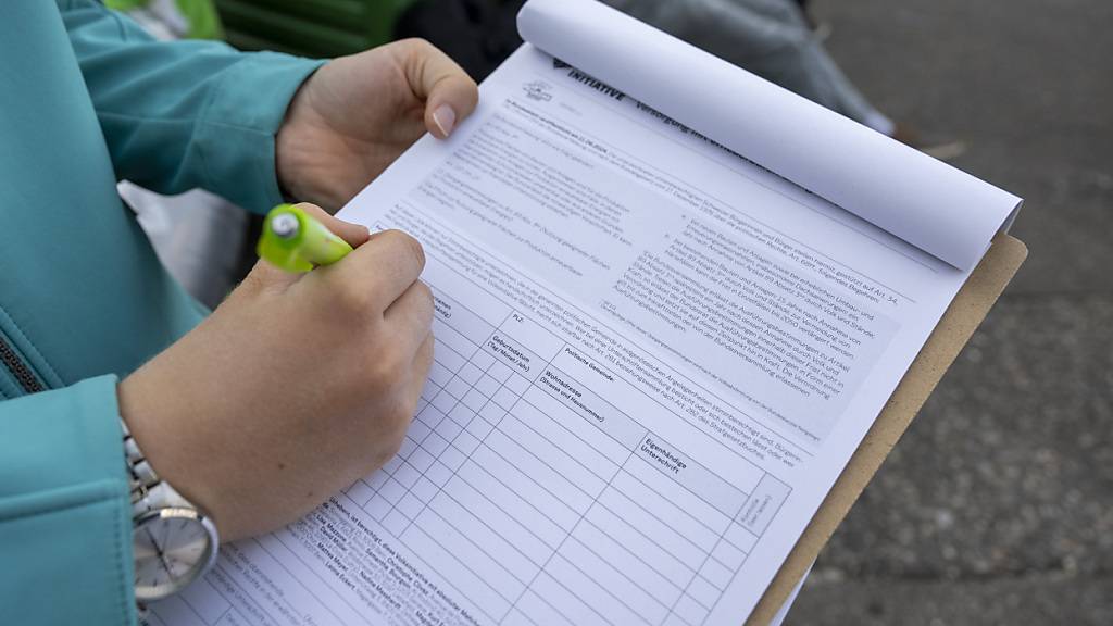 St. Gallen testet das Sammeln von elektronischen Unterschriften