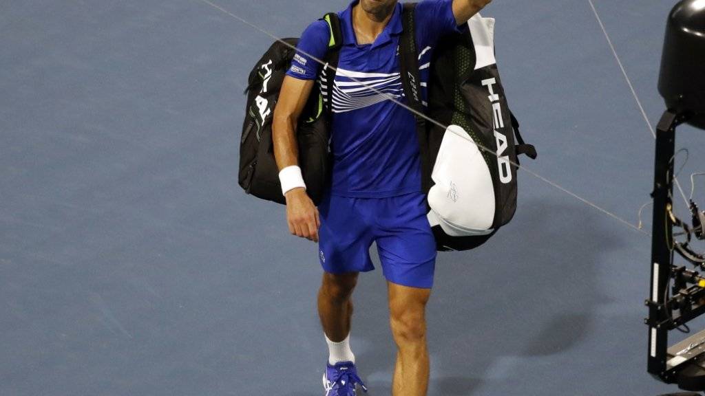 Novak Djokovic musste sich früh aus Miami verabschieden