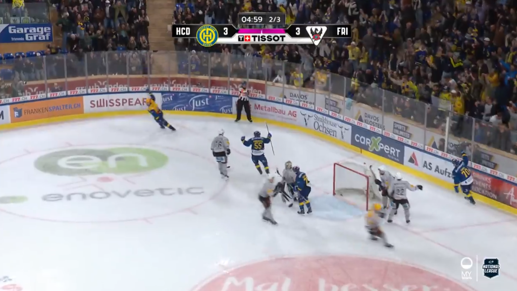 Davos holt ersten Heimsieg und zwei Matchpucks