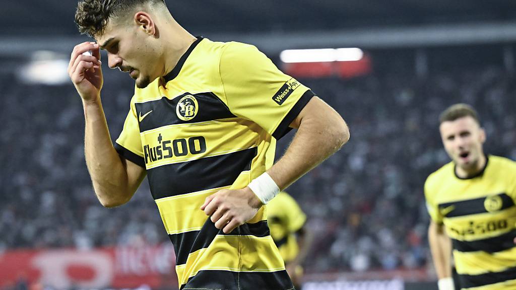 Filip Ugrinic nach dem Ausgleich - seinem ersten Tor in der Champions League