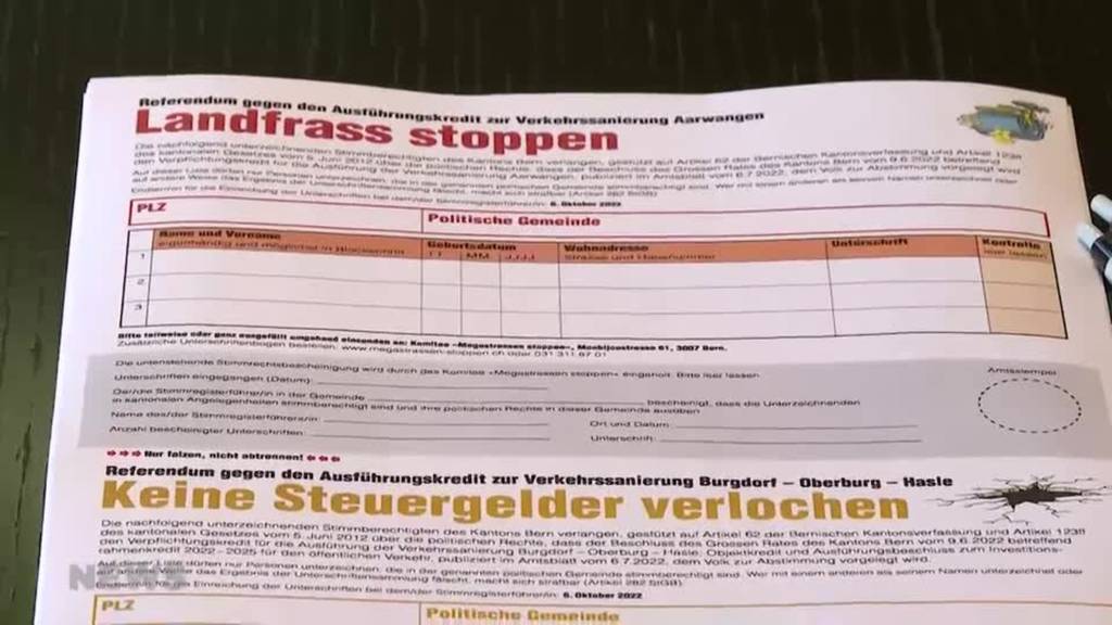 «Keine gute Lösung»: Grüne bekämpfen zwei geplante Umfahrungsstrassen