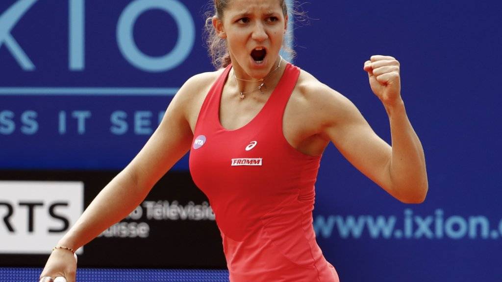 Kämpferisch und nervenstark: Rebeka Masarova überrascht bei der Ladies Championship in Gstaad weiter